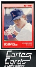 Gilberto Martinez 1988 Star Lynchburg Red Sox #11  Boston