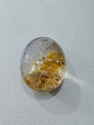 23.40 Carat Natural Scenic Views Golden Quartz Loose Gemstone From Pakistan - Image 1 of 4