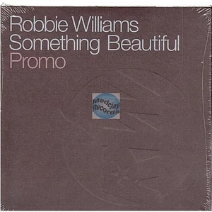 ROBBIE WILLIAMS something beautiful CD PROMO take that NEUF NEW NEU - Foto 1 di 2