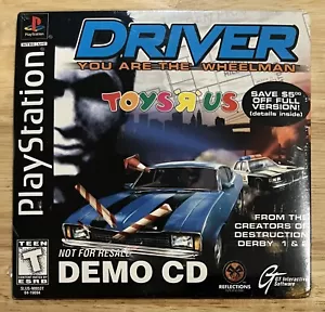 Sealed PlayStation 1 PS1 Driver You Are The Wheelman Demo CD Toys R Us - Picture 1 of 12