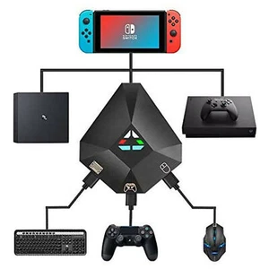 Keyboard And Mouse Converter Adapter For Xbox One / 360 PS4 Switch PS3 Gaming AU - Picture 1 of 10