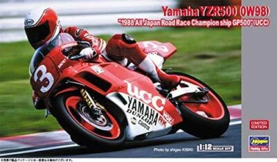 Hasegawa 1/12 Model Kit Yamaha YZR500 ( 0W98 ) UCC 1988 GP500 aus Japan a019 - Bild 1 von 4