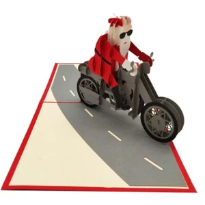 Santa  Christmas, Pop Up Card, 3D Popup Greeting Card - Picture 1 of 3