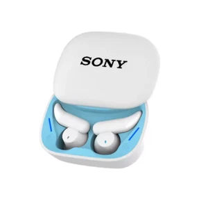 Sony Wireless Bluetooth Headphone In-ear Earplugs Sleep Noise - Blue - Picture 1 of 3