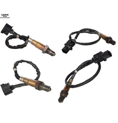 MERCEDES R230 SL-CLASS LEFT/ RIGHT FRONT/REAR UP DOWN OXYGEN SENSOR SET - Image 1 of 4