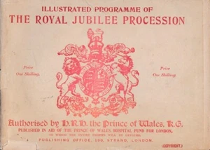 Illustrated Programme Of The Royal Jubilee Procession, 1897, Queen Victoria - Picture 1 of 4
