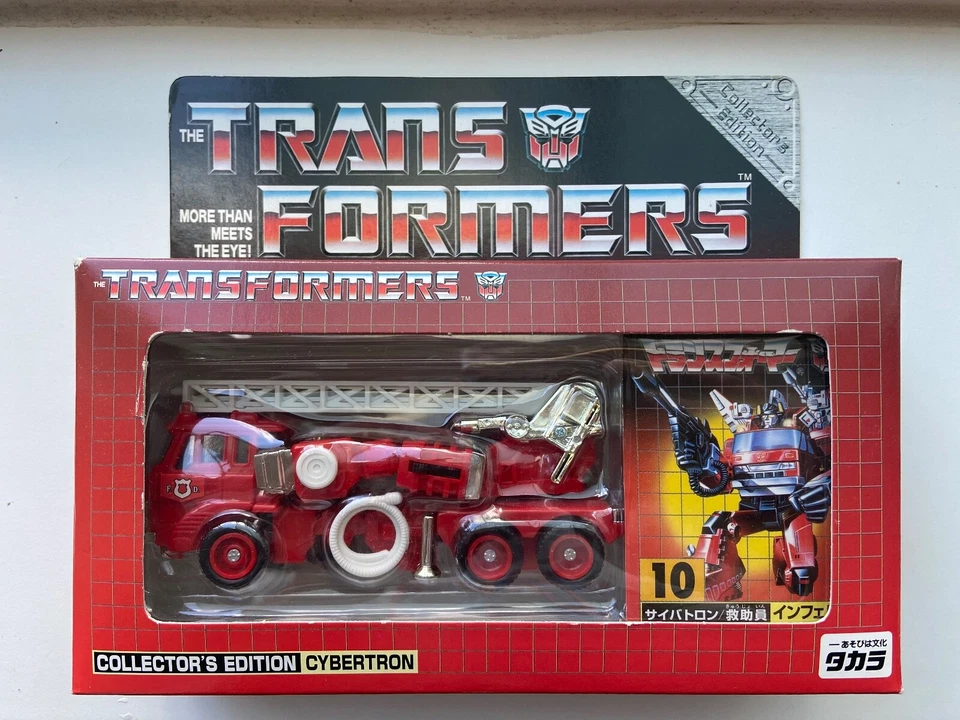 Transformers G1 Inferno 10 MIB ehobby collector's edition takara2 - Image 1 of 4