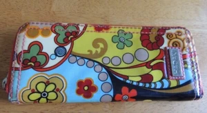 Hadaki große Geldbörse mit Reißverschluss Geld Pod Floral mehrfarbig Blume Paisley - Bild 1 von 7