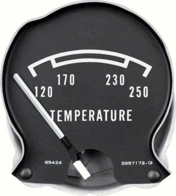 OER Rallye Temperature Gauge For 1968-1970 Charger Coronet Roadrunner and GTX - Image 1 of 3