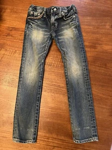 Hysteric Glamour Johnny Thunders Jeans Kids Size 4/5 Rare Never Worn - Picture 1 of 4