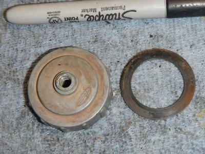 Carburetor carb top cap 1975 1976 KAWASAKI KT250 KT 250 TRIALS - Image 1 of 3