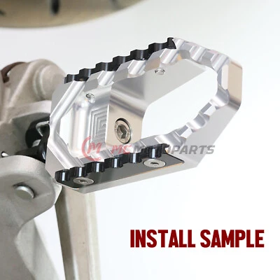 Silver TRC Alu. Front Wide Footpegs For Ducati 748 /S/R All Year Foto 1 de 4