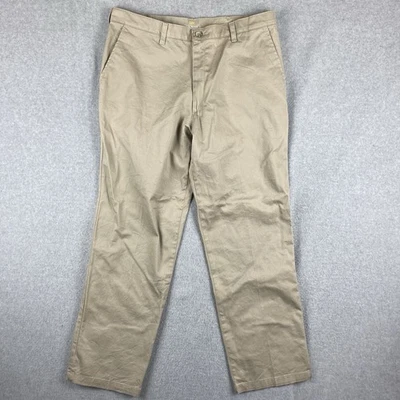 Lee Chino Pants Mens W36 L32 Beige Total Freedom Relaxed Fit Straight Leg Casual - Image 1 of 4