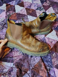 Ariat Herren Spot Hog Leder Chelsea Stiefeletten Größe 12D Braun - Bild 1 von 9