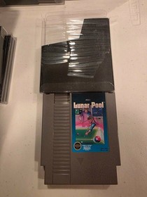 Lunar Pool NES + Dust Sleeve + Protective Outer Case