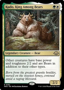 KUDO, KING AMONG BEARS x1 mtg NM-M Modern Horizons 3 Rare - Picture 1 of 1