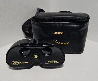 Bushnell Xtra-Wide 4x21 Sport Binoculars 900' Field Of View Black Tested & Works - Image 1 of 4