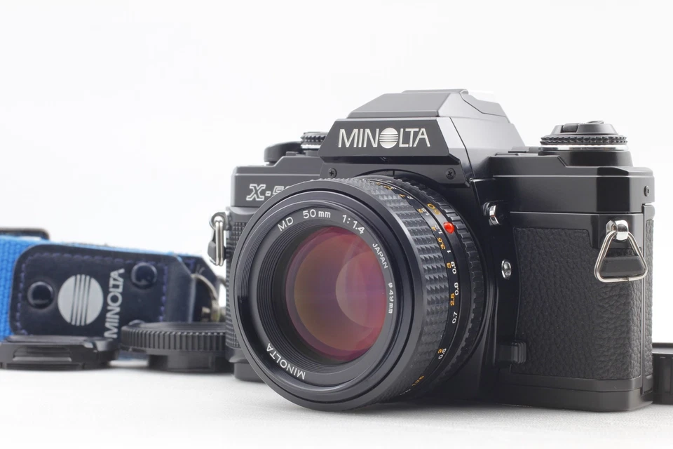 [COMO NUEVA ++] Cámara fotográfica Minolta X-500 35 mm SLR nueva lente MD 50 mm f/1,4 de JAPÓN Foto 1 de 4