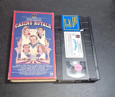 Casino Royale (VHS, 1967) Peter Sellers James Bond Comedy Rare HTF OOP - Image 1 of 4