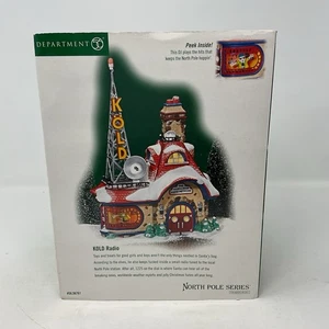 Dept 56 KOLD Radio North Pole Series Christmas Village 56.56761  - Picture 1 of 13