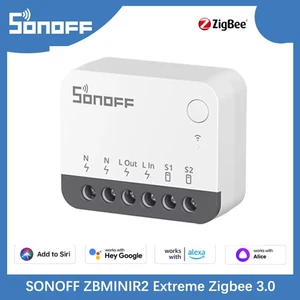 Interruptor inteligente Extreme Zigbee 3.0 tamaño más pequeño control de 2 vías temporizador seguro requerido - Imagen 1 de 13