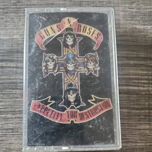 Appetite for Destruction Guns N' Roses Cassette Tape - Picture 1 of 3