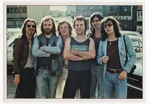 Randy Pie Card Panini Pop Stars Sticker 1975 Mini-Poster Vintage Krautrock #94 - Picture 1 of 2