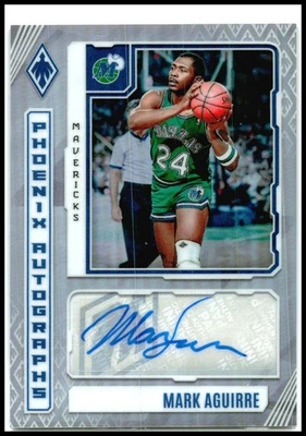 2023-24 Panini Phoenix Phoenix Autographs #PA-MAG Mark Aguirre Auto Dallas - Image 1 of 2