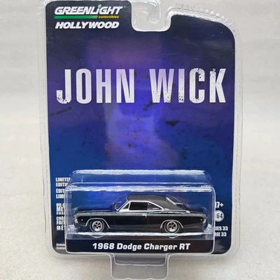 Green Light 1:64 33 John Wick (2014) 1968 Dodger Wrangler R/T model - Image 1 of 4