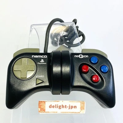 NAMCO NEGCON Black NPC-104 PlayStation PS1 CONTROLLER JAPAN IMPORT - Image 1 of 4