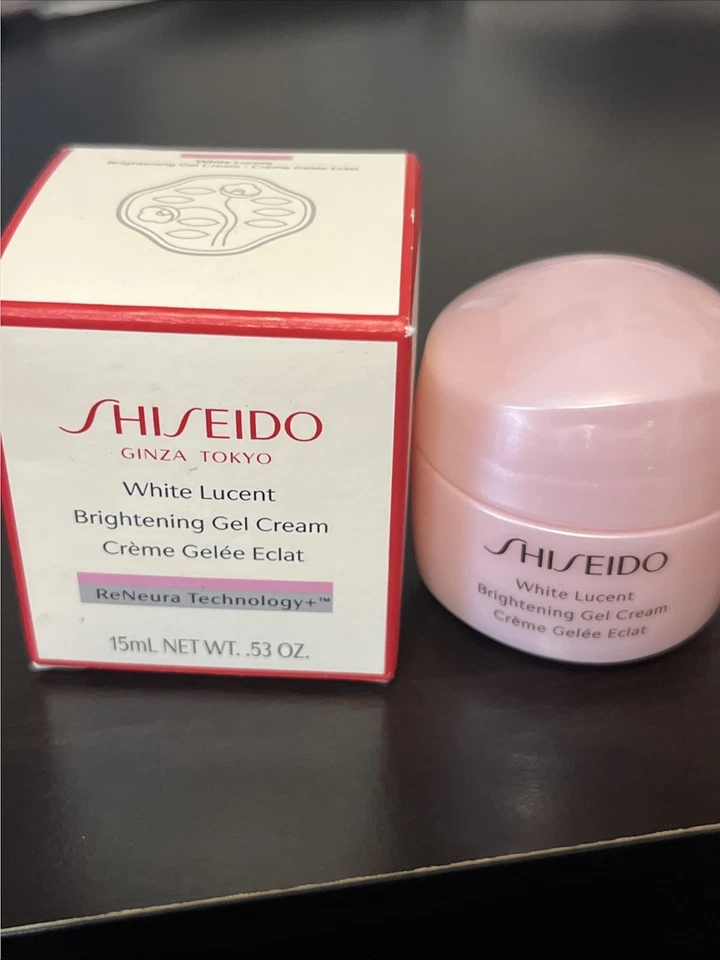 Shiseido White Lucent Brightening Gel Cream Travel Size 15ml / 0.53oz NEW IN BOX - Image 1 of 1