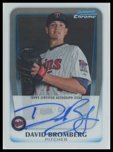 Bowman Chrome #BCP158 2011 David Bromberg Minnesota Twins - Imagen 1 de 1
