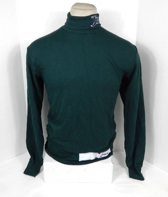 2000's Mens Tampa Bay Rays Authentic Team Issued Green Turtleneck Majestic L - Image 1 of 4
