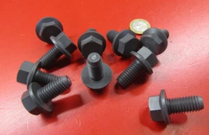 Cap Screw Bolt, Full Thread, Fiberglass 1/2"-13 x 1.00" Length, 10 pc - Picture 1 of 4