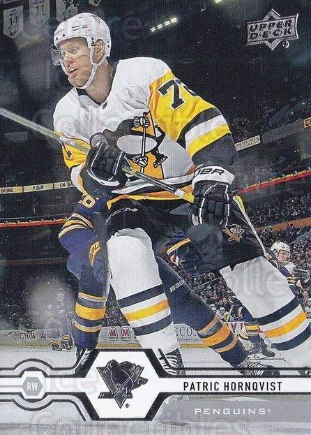 2019-20 Upper Deck #97 Patric Hornqvist - Image 1 of 1