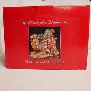 Christopher Radko Majestic Camel Statuina Decorazione Natalizia - Foto 1 di 9