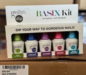 Gelish Basix Dip Liquid Essential 5 steps - 0.5oz/ea Fast Sale Fast Ship - Picture 1 of 3