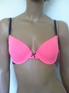 Camiseta convertible SO Bra algodón suave coral/jazo SI381004B talla 36B - Imagen 1 de 6