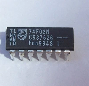 PHILIPS 74F02 N74F02 (10 PCS) - Picture 1 of 1