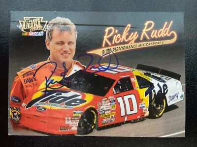Ricky Rudd Fleer Ultra Update 1997 Auto #17 - Image 1 of 3
