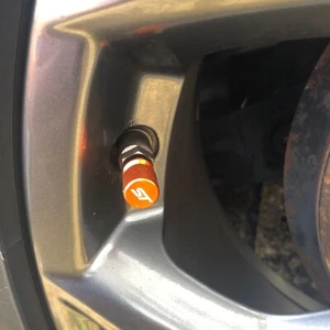 Ford St  Muti Colours  Dust Valve Caps  new Set 4 for  you  Wheels  Red,Blue,etc - Picture 1 of 17