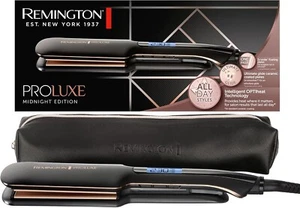 Remington Proluxe Glätteisen S9150B – Extra breite Keramikplatten, OPTIheat ✨ - Bild 1 von 10