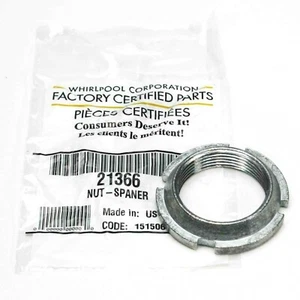 ✅OEM Whirlpool WP21366 Washer Spanner Nut 21366 PS11738884 AP6005824 AP6005824 - Picture 1 of 1