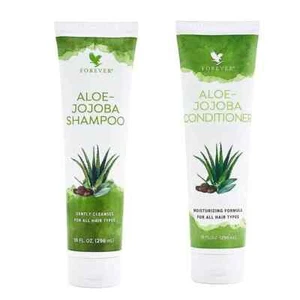 Forever Living Aloe Jojoba Shampoo and Conditioning Rinse Hair Expert Pack - Picture 1 of 3