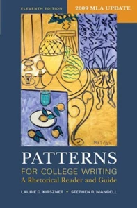 Patterns For College Writing - by Kirszner - Picture 1 of 1