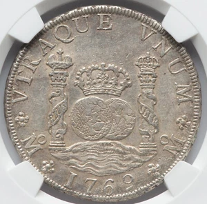 Mexico: Charles III, 8 Reales 1769 Mo-MF NGC AU-53, Mexico City mint, KM 105 - Picture 1 of 6