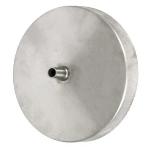 Acciaio Inox Condensa Tappo Scarico / Canna Fumaria Cappello - Picture 1 of 1