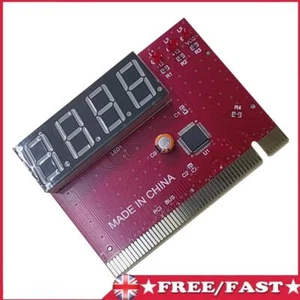 PC 4-digit Code Mainboard Motherboard Diagnostic Analyzer Tester PCI Card - Bild 1 von 5