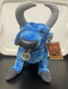 Disney Tall Tale - BABE The Blue Ox 13” Plush Stuffed Animal! HTF Vintage - Picture 1 of 8