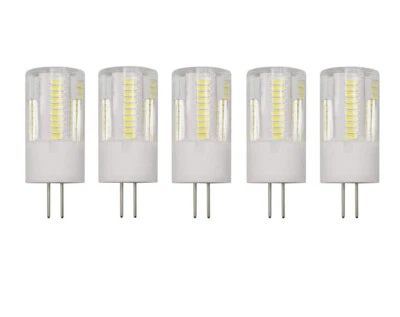 5pcs G4 Led Bulb 3W 66-3014 Lamp AC/DC 12V Ceramics Lights White Daylight H - Image 1 of 4